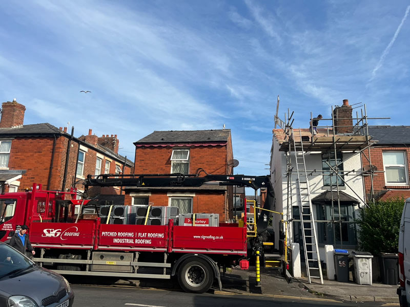 Re Roofing Blackpool | End Terrace New Roof Project